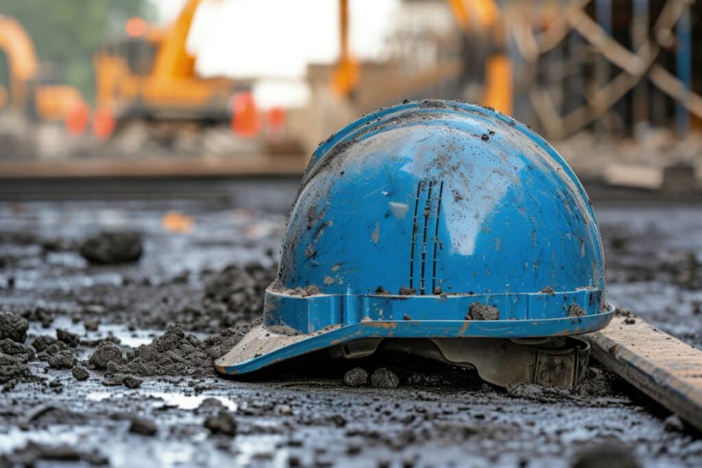 scene construction site with equipment 1